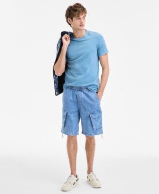 Sun + Stone - Men's Varech Denim 10" Cargo Shorts