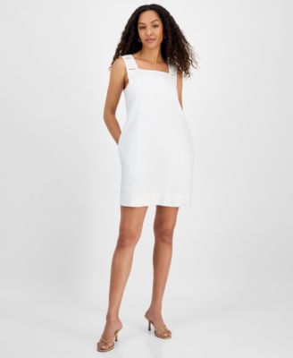 Robbie Bee - Women's Sleeveless Square-Neck Shift Dress