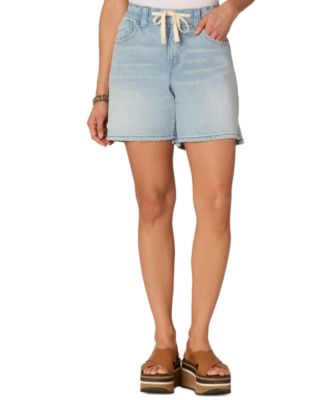 Democracy - Petite "Ab" Leisure Skyrise Drawstring Shorts