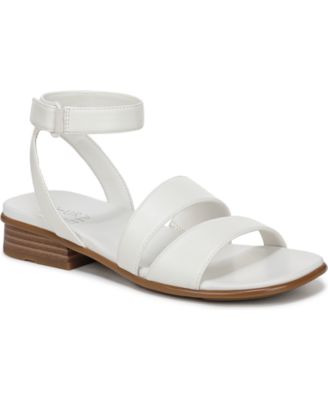 Naturalizer - Women's Effie Square Toe Block Heel Flat Sandals