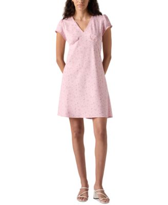 Levi's - Women's Myla Printed Short-Sleeve Midi Dress