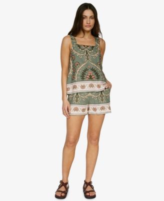 Sanctuary - Women's Button-Front Relaxed Tank