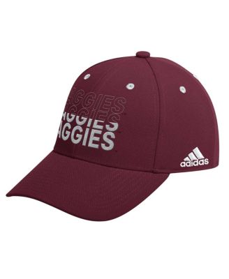 adidas - Men's&nbsp;Maroon Texas A M Aggies Seasonal Half Font Adjustable Hat