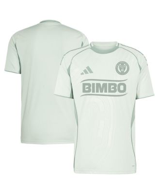 adidas - Men's Light Green Philadelphia Union 2025 One Planet Pre-Match Top