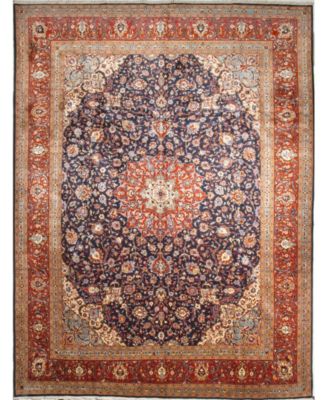Bashian - One of a Kind Sarouk 611046 9'8''x12'10'' Area Rug
