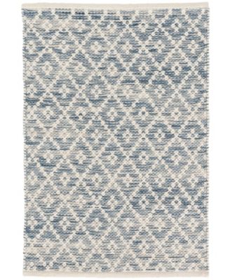 Dash and Albert Rugs by Annie Selke - Melange Diamond Cotton DA887 2'x3' Area Rug