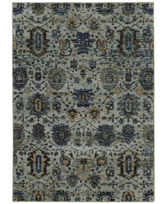 Oriental Weavers - Andorra Amizade Blue 1'10" x 3'2" Area Rug