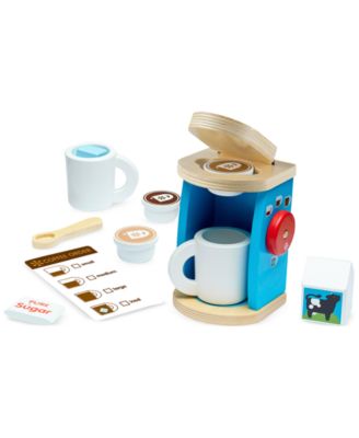 Melissa and Doug - Wooden Brew & Serve Coffee Set