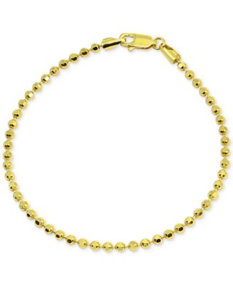 Giani Bernini - Beaded Chain Bracelet in Sterling Silver