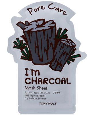 TONYMOLY - I'm Real Sheet Mask - Charcoal (Pore Care)