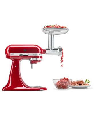 KitchenAid - KSMMGA Metal Food-Grinder Attachment