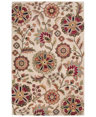 Livabliss - Athena ATH-5035 Dark Brown 4' x 6' Area Rug