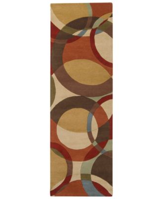 Livabliss - Forum FM-7108 Tan 2'6" x 8' Runner Area Rug