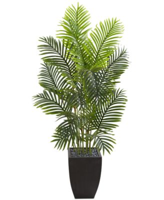 Nearly Natural - 5.5' Paradise Palm Artificial Tree in Square Planter