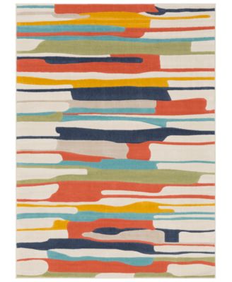 Livabliss - City CIT-2339 Coral 5'3" x 7'3" Area Rug