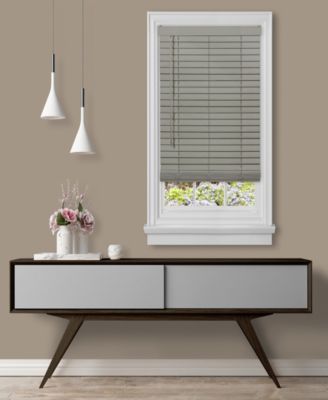 Achim - Cordless GII Madera Falsa 2" Faux Wood Plantation Blind Collection