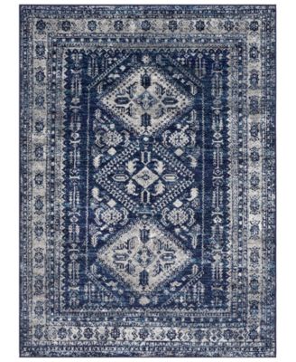 Livabliss - MNC-2315 Navy 3'11" x 5'7" Area Rug