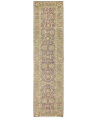 Bashian - Mansehra 609025 Mauve 2'8" x 10'10" Runner Area Rug
