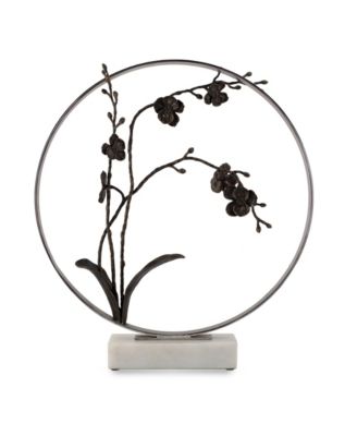 Michael Aram - BLACK ORCHID 22" MOON GATE SCULPTURE