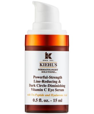 Kiehl's Since 1851 - Powerful-Strength Line-Reducing & Dark Circle-Diminishing Vitamin C  Eye Serum, 0.5-oz.