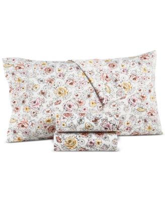 Charter Club - Printed Cotton 550-Thread Count 4-Pc. King Sheet Set