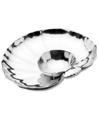 Wilton Armetale - "Shell" Small Hors d'oeuvre Server