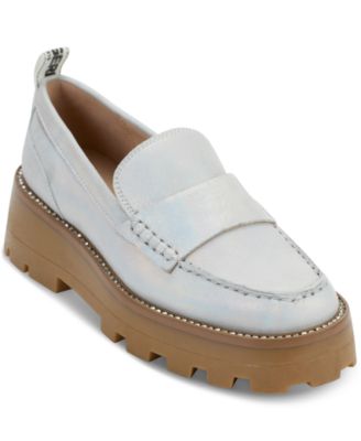 KARL LAGERFELD PARIS - Maysun Slip-On Platform Loafer Flats