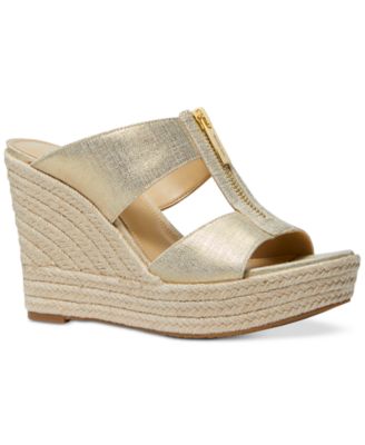 Michael Kors - Women's Bradley Espadrille Platform Wedge Sandals