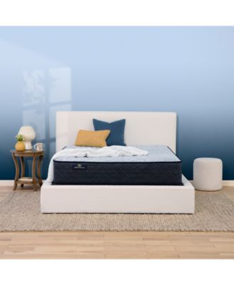 Serta - Perfect Sleeper Blue Lagoon Night 12" Firm Mattress Set, Twin XL