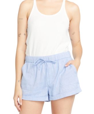 Volcom - Juniors' Sunday Strut Chambray Shorts