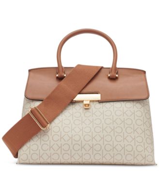 Calvin Klein - Becky Monogram Small Satchel