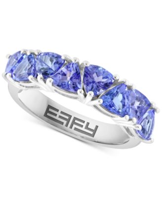 EFFY Collection - Tanzanite Trillion Ring (2-1/20 ct. t.w.) in Sterling Silver