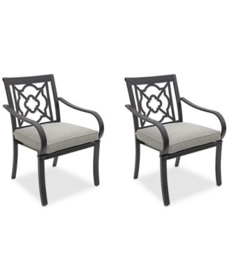 Agio - St Croix Outdoor 2-pc Dining Chair Bundle Set