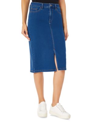 Jones New York - Women's 5-Pocket Denim Pencil Skirt