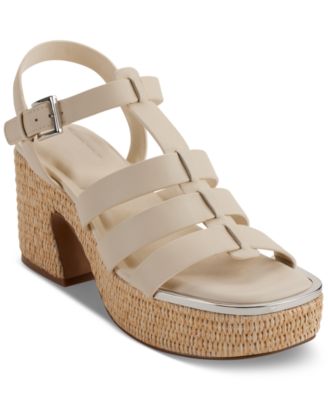DKNY - Women's Dasha Platform Fisherman Sandals