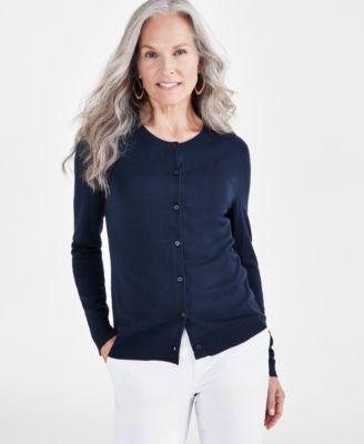 Style & Co - Women's Button-Up Cardigan Sweater