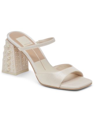 Dolce Vita - Women's Jemmy Embellished Block-Heel Dress Sandals