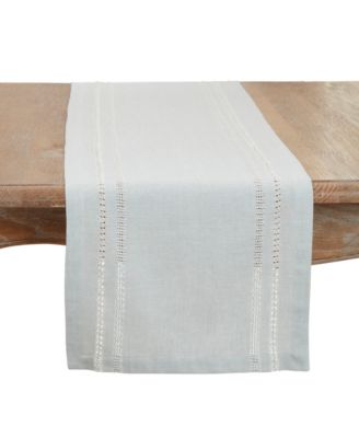 Saro Lifestyle - Leno Stripe Elegance Napkin Set of 4, 20"x20"