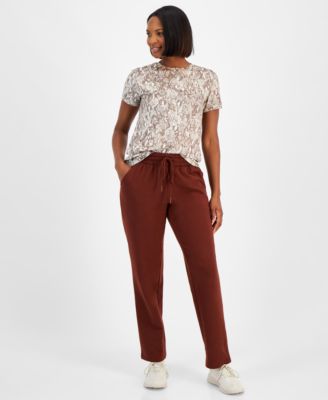 ID Ideology - Women's Relaxed High-Rise Fleece Pants