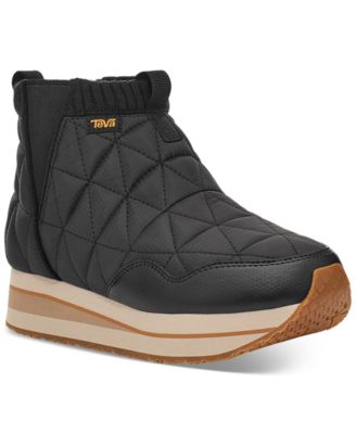 Teva - Women's ReEmber Quilted Mid Platform Booties