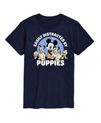 AIRWAVES - Disney Puppies Mens Short Sleeve Tee