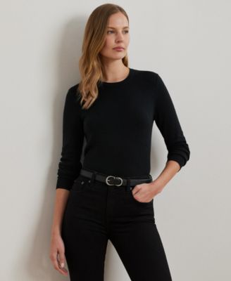 Lauren Ralph Lauren - Women's Slim-Fit Crewneck Sweater