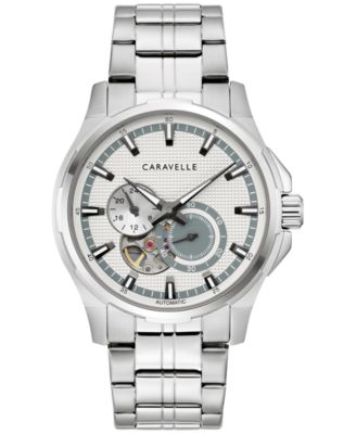 Caravelle - Men's Automatic Stainless Steel Bracelet Watch 42mm