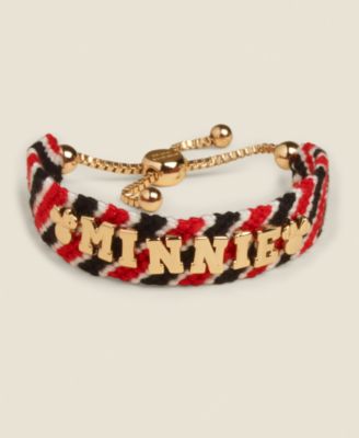 BaubleBar - Minnie Mouse Disney Woven Friendship Bracelet