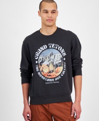 Sun + Stone - Men's Grand Tetons Crewneck Sweatshirt