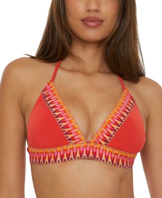 Becca - Women's Fiesta Halter V-Neck Bikini Top