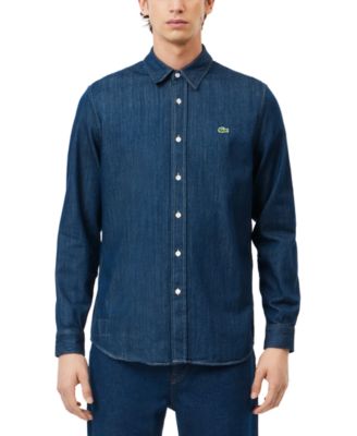 Lacoste - Men's Long-Sleeve Denim Shirt