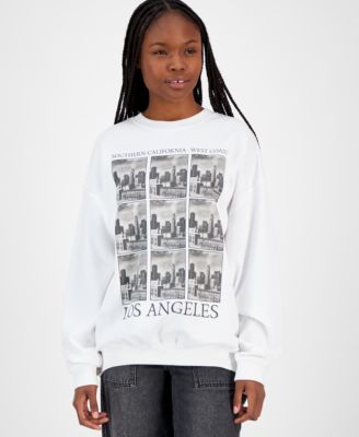 Grayson Threads, The Label - Juniors' Los Angeles Photo Print Sweatshirt