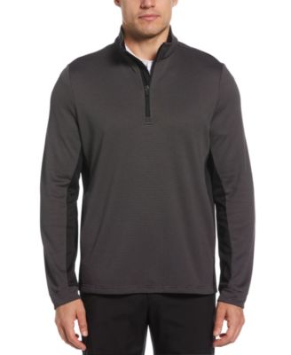 PGA TOUR - Men's Micro Jacquard Quarter-Zip Pullover Sweater