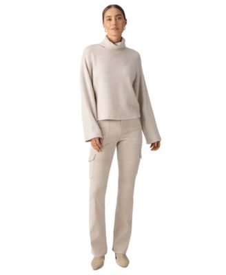 Sanctuary - Women's Turtleneck Sweatshirt
